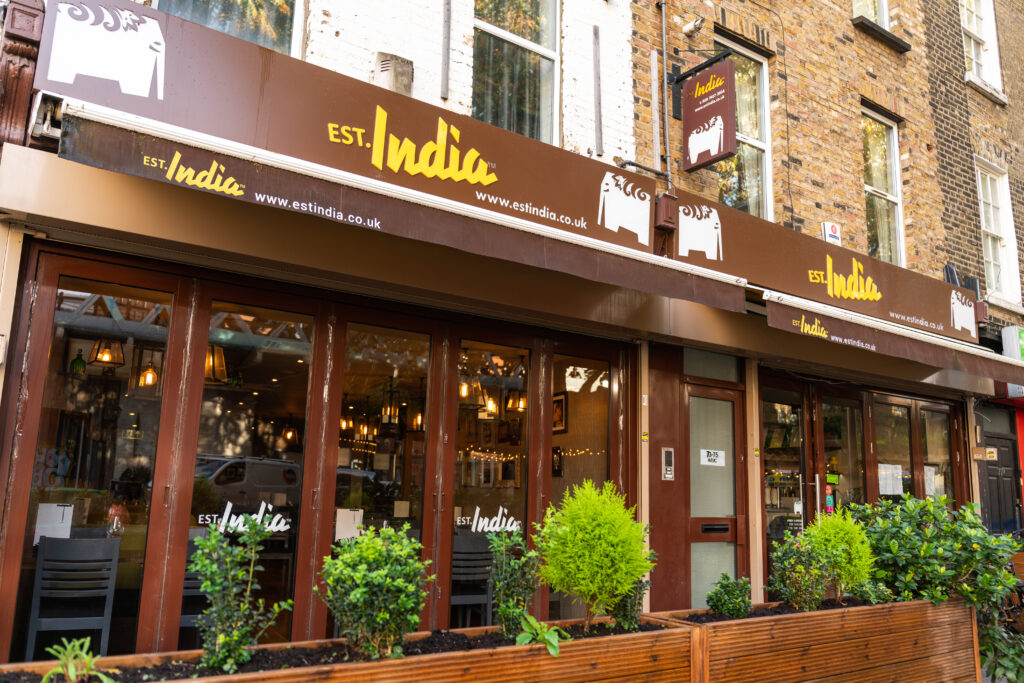 est india restaurant flat iron square se1 near london bridge